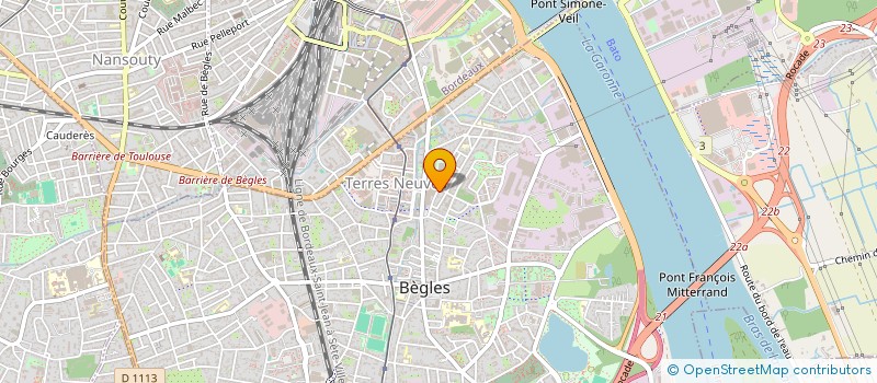 localisation de l'entreprise MONSIEUR LORENZO MANGAS à BEGLES