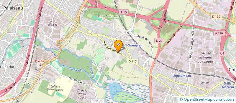 localisation de l'entreprise MONSIEUR LORENZO MANINI  CHAMPLAN