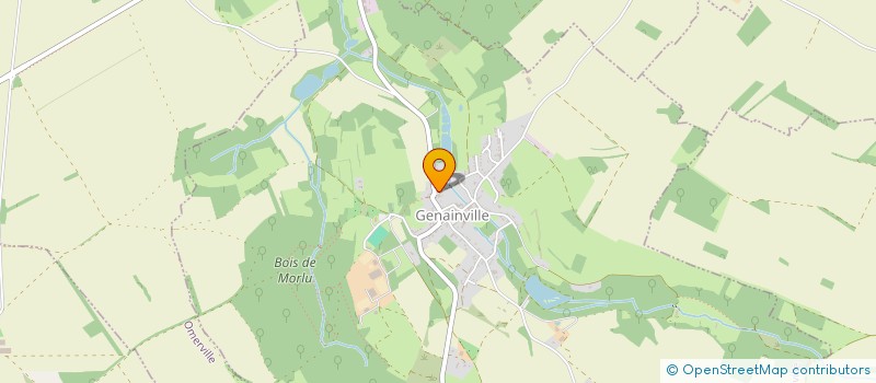 localisation de l'entreprise MONSIEUR LORENZO MARCADELLA  GENAINVILLE