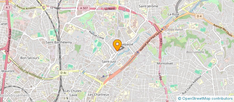 localisation de l'entreprise MONSIEUR LORENZO MAROSELLI à MARSEILLE