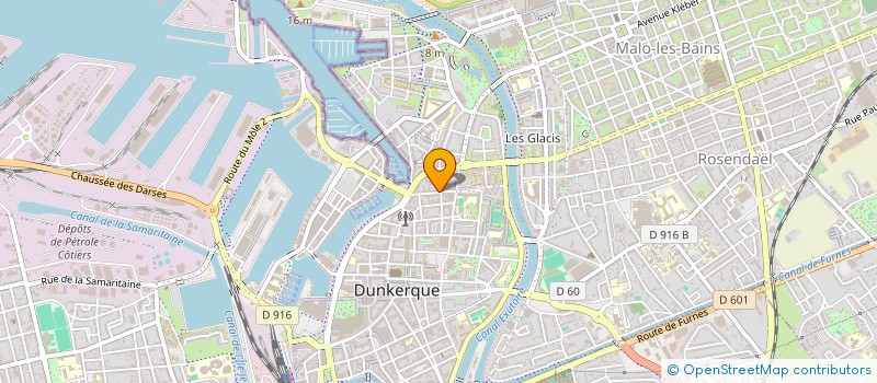 localisation de l'entreprise MONSIEUR LORENZO MAZURE à DUNKERQUE