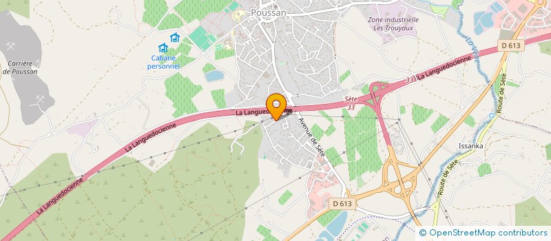 localisation de l'entreprise MONSIEUR LORENZO MEHL  POUSSAN