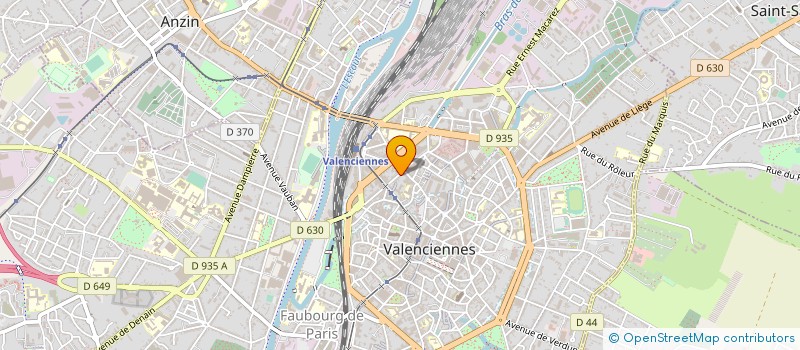 localisation de l'entreprise MONSIEUR LORENZO MELI  VALENCIENNES