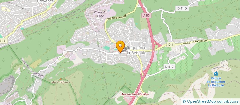 localisation de l'entreprise MONSIEUR LORENZO MORENO  ROQUEFORT-LA-BEDOULE