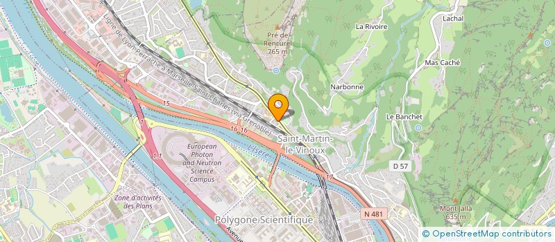 localisation de l'entreprise MONSIEUR LORENZO NACINOVIC  SAINT-MARTIN-LE-VINOUX