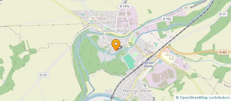 localisation de l'entreprise MONSIEUR LORENZO OKALA  LIZY-SUR-OURCQ