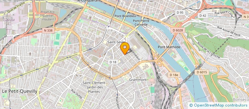 localisation de l'entreprise MONSIEUR LORENZO PAGANELLI à ROUEN