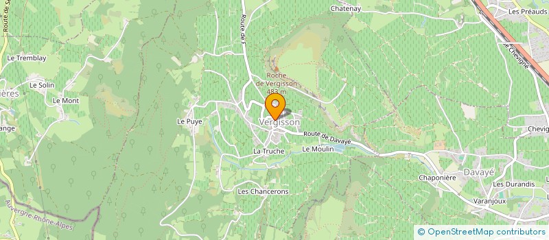 localisation de l'entreprise MONSIEUR LORENZO PALMERO à VERGISSON