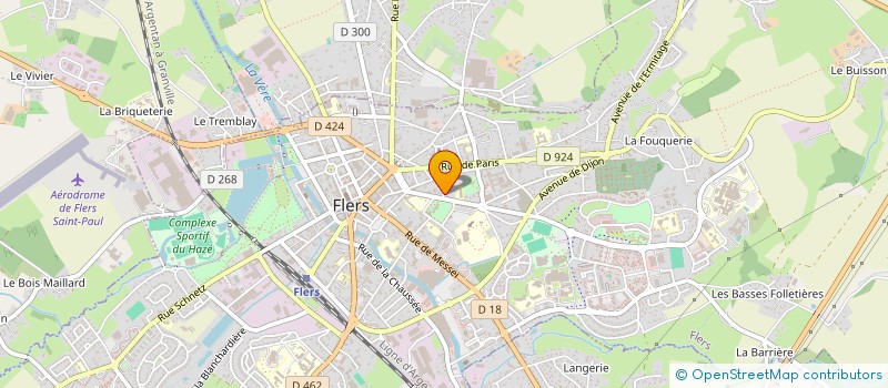 localisation de l'entreprise MONSIEUR LORENZO PIERAGNOLI à FLERS