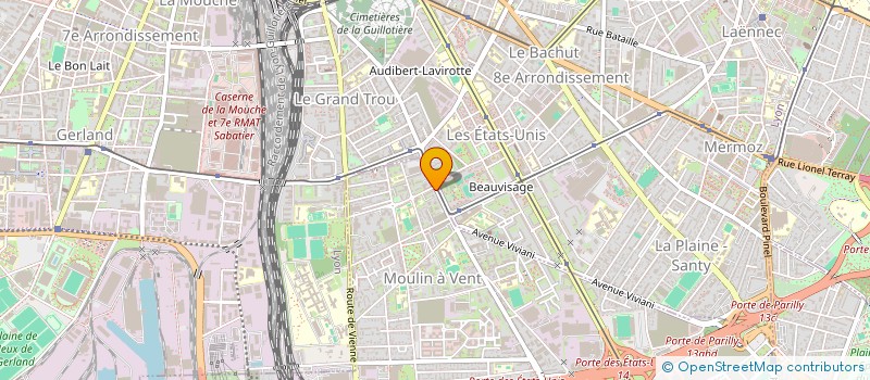 localisation de l'entreprise MONSIEUR LORENZO RENNIS  VENISSIEUX