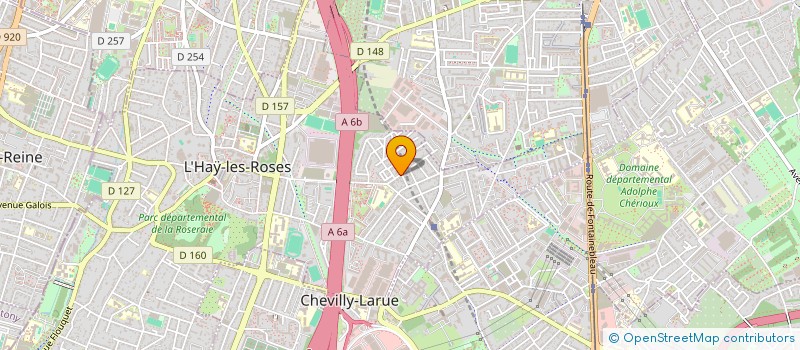 localisation de l'entreprise MONSIEUR LORENZO RISI  L'HAY-LES-ROSES