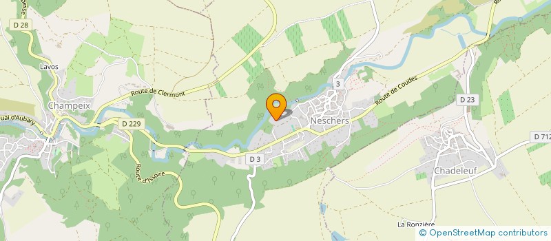 localisation de l'entreprise MONSIEUR LORENZO RODIER  NESCHERS