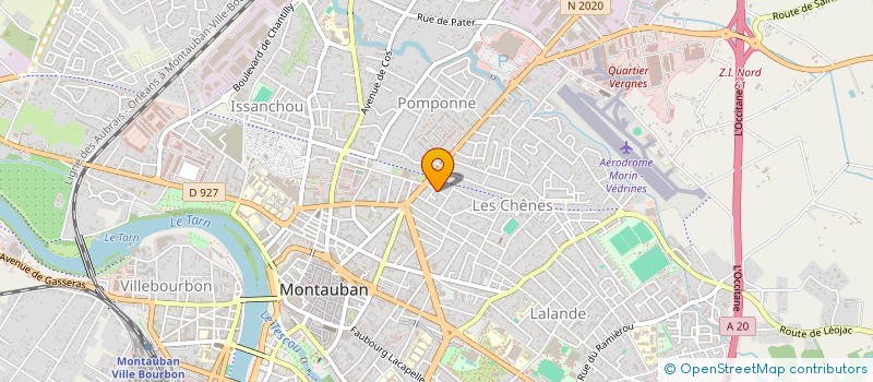 localisation de l'entreprise MONSIEUR LORENZO ROSSI à MONTAUBAN