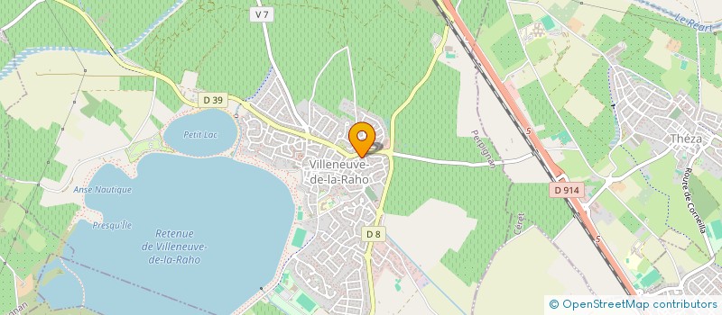 localisation de l'entreprise MONSIEUR LORENZO SANCHEZ-CARBAJALES  VILLENEUVE-DE-LA-RAHO