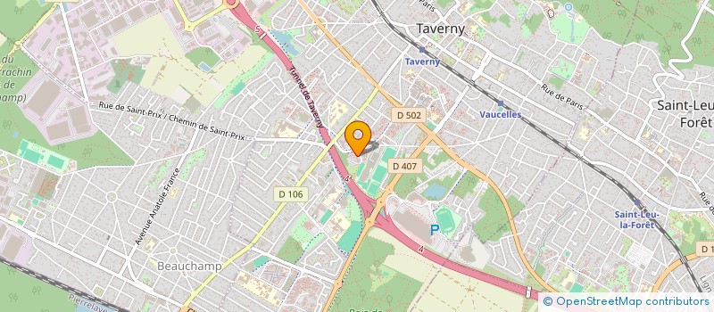 localisation de l'entreprise MONSIEUR LORENZO SIEGLER  TAVERNY