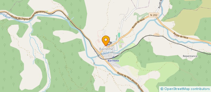 localisation de l'entreprise MONSIEUR LORENZO SOUZA  BARREME