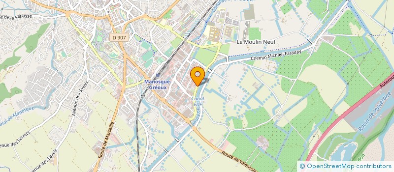 localisation de l'entreprise MONSIEUR LORENZO SPADAVECCHIA à MANOSQUE