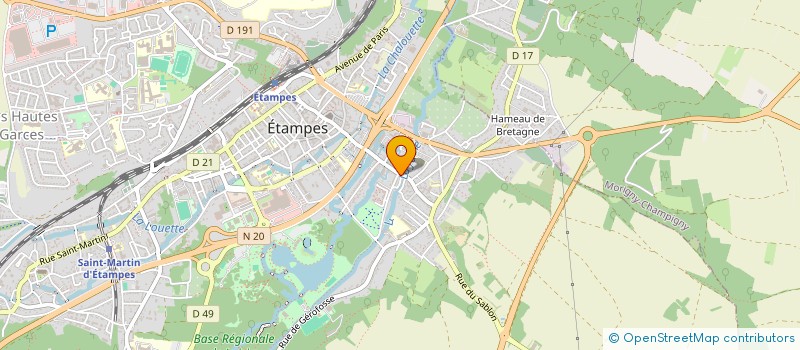 localisation de l'entreprise MONSIEUR LORENZO URRUTIA  ETAMPES