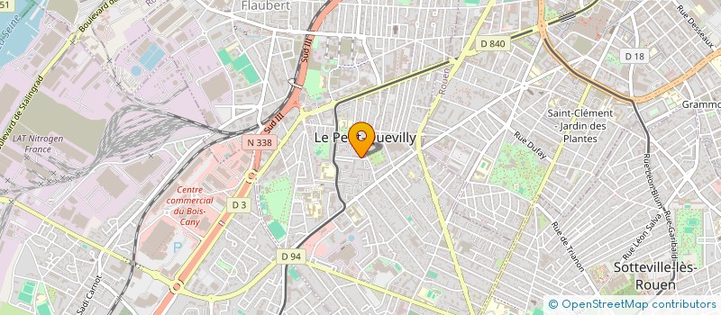 localisation de l'entreprise MONSIEUR LORENZO VARACAVOUDIN à LE PETIT-QUEVILLY