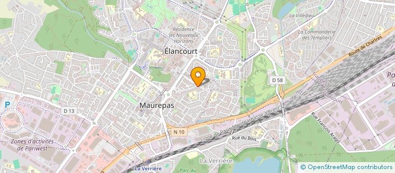 localisation de l'entreprise MONSIEUR LORENZO VEZZOSI  MAUREPAS