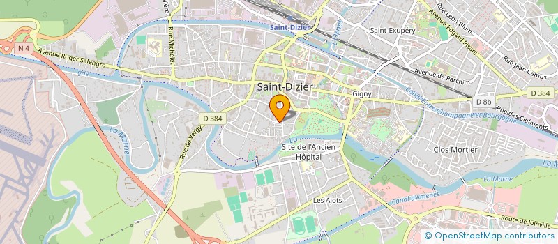 localisation de l'entreprise MONSIEUR LORETO ACCURSO à SAINT-DIZIER