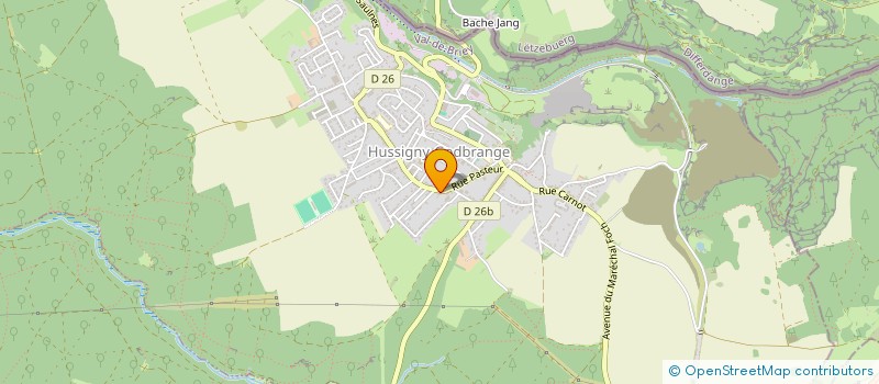 localisation de l'entreprise MONSIEUR LORETO MORELLI à HUSSIGNY-GODBRANGE