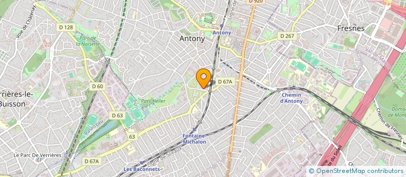 localisation de l'entreprise MONSIEUR LORGUE DIAWAKANA LUTONADIO à ANTONY