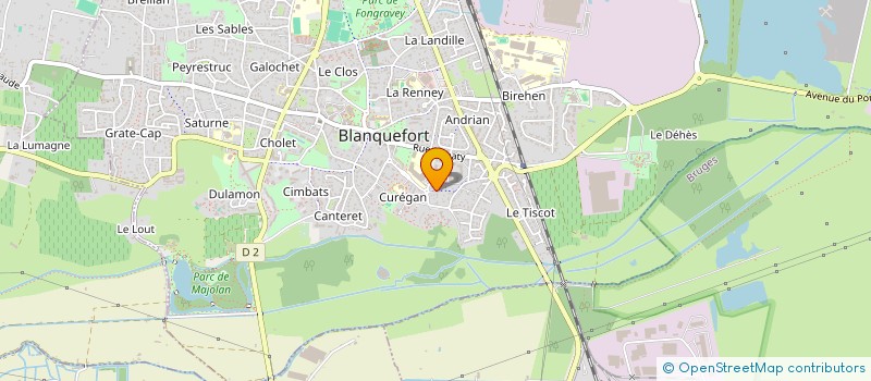 localisation de l'entreprise MONSIEUR LORIATI HENRI NGOMBE à BLANQUEFORT