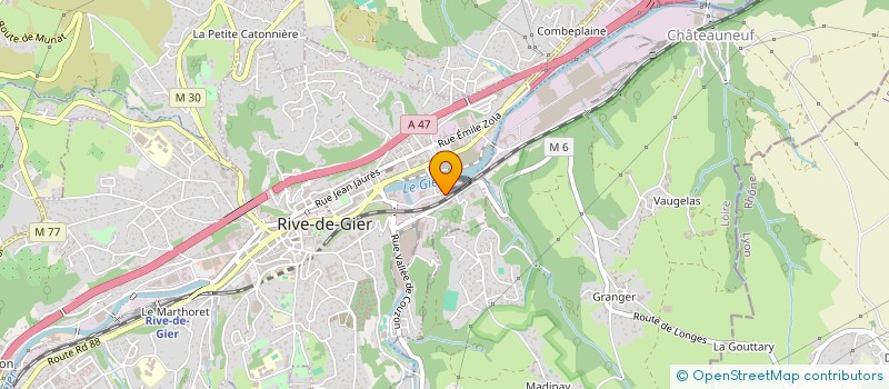 localisation de l'entreprise MONSIEUR LORIC SEGUIN  RIVE-DE-GIER