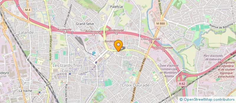 localisation de l'entreprise MONSIEUR LORICK LAUHON-FELIXINE  TOULOUSE