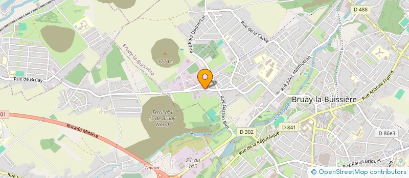 localisation de l'entreprise MONSIEUR LORIK TERNUS  BRUAY-LA-BUISSIERE