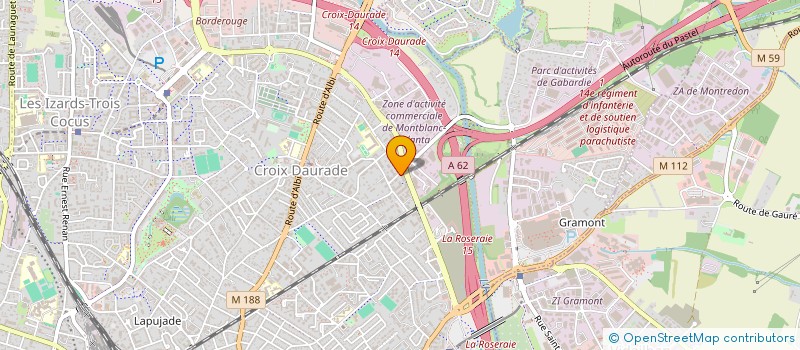 localisation de l'entreprise MONSIEUR LORIN DONISANU à TOULOUSE