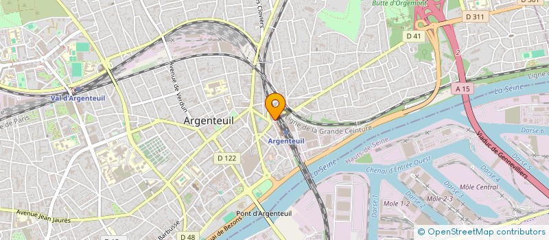 localisation de l'entreprise MONSIEUR LORIN SLAVITESCU  SANTEUIL