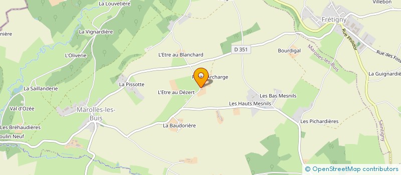 localisation de l'entreprise MONSIEUR LORIS BEREAU à TRIZAY-COUTRETOT-SAINT-SERGE