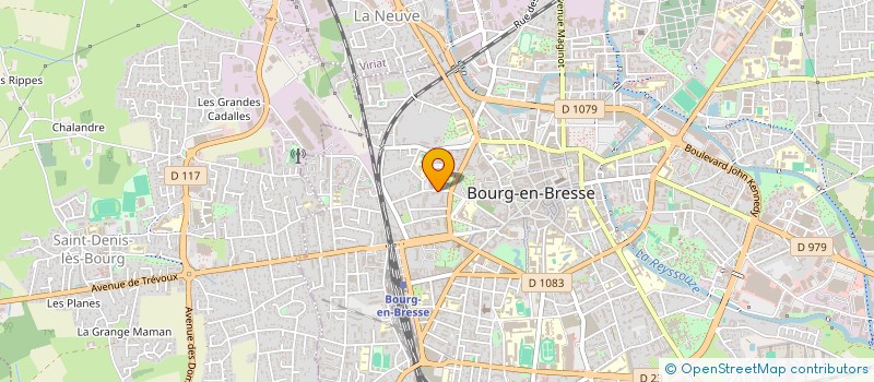 localisation de l'entreprise MONSIEUR LORIS BERLIOZ DIT SAVORET à BOURG-EN-BRESSE
