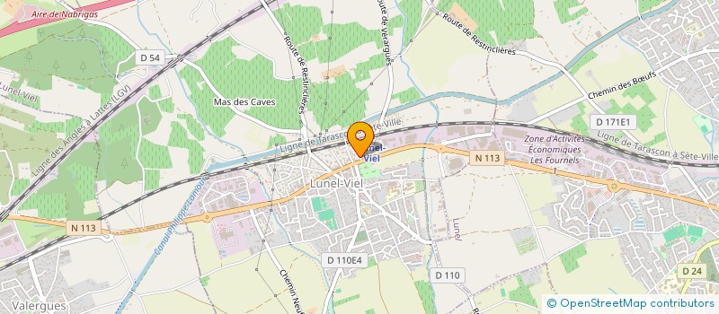 localisation de l'entreprise MONSIEUR LORIS BERTOLINO  LUNEL-VIEL