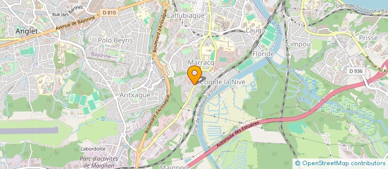 localisation de l'entreprise MONSIEUR LORIS BILLA à BAYONNE