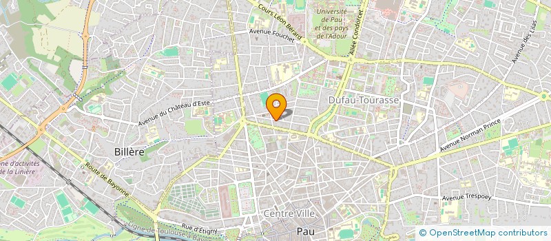 localisation de l'entreprise MONSIEUR LORIS BLOT à PAU