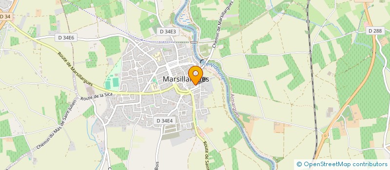 localisation de l'entreprise MONSIEUR LORIS BOUCHACHIA  MARSILLARGUES