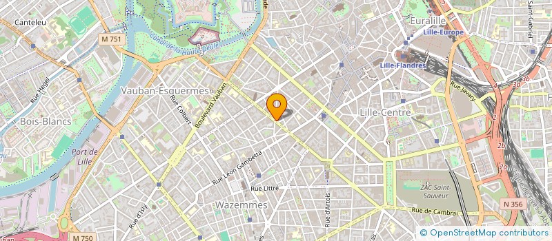 localisation de l'entreprise MONSIEUR LORIS BOULINGUEZ à LILLE
