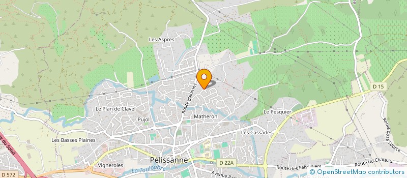 localisation de l'entreprise MONSIEUR LORIS CASTAING  PELISSANNE