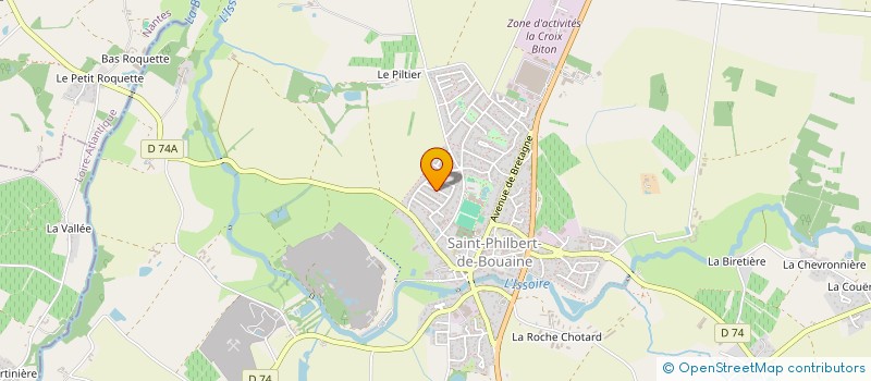 localisation de l'entreprise MONSIEUR LORIS CASTAINGTS  SAINT-PHILBERT-DE-BOUAINE