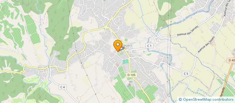 localisation de l'entreprise MONSIEUR LORIS CLAPIER  PIERREVERT