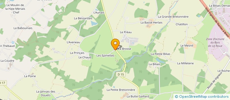 localisation de l'entreprise MONSIEUR LORIS COUCHELLOU  CORDEMAIS