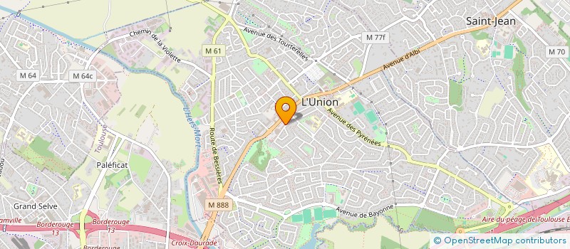 localisation de l'entreprise MONSIEUR LORIS CUESTA  LE PASSAGE