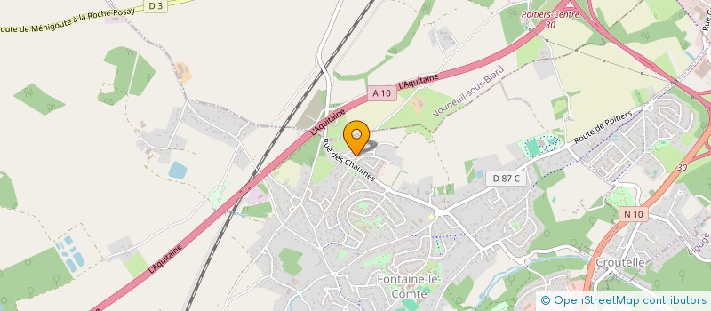 localisation de l'entreprise MONSIEUR LORIS DEBIAIS  FONTAINE-LE-COMTE