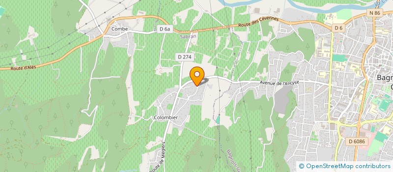 localisation de l'entreprise MONSIEUR LORIS DI-PRIMA  SABRAN