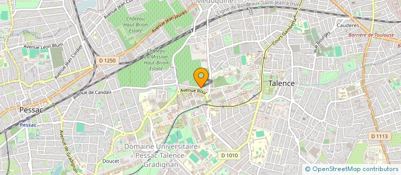 localisation de l'entreprise MONSIEUR LORIS GAGNAN  TALENCE