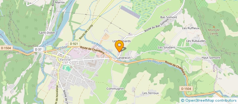 localisation de l'entreprise MONSIEUR LORIS GANDY  YENNE