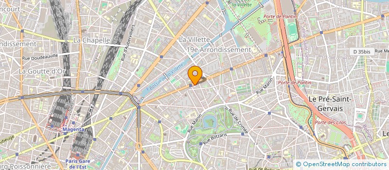 localisation de l'entreprise MONSIEUR LORIS GUELLERIN  PARIS